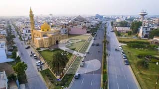 Prime Location 5 - Marla Plot Is Available In Silver Block Of Park View City Lahore Situated At Main Multan Road Opposite DHA Phase IIX EME Sector Canal Road Near Motorway M - 2 , Ring Road , Orange Line Train Metro Store & Emporium Mall