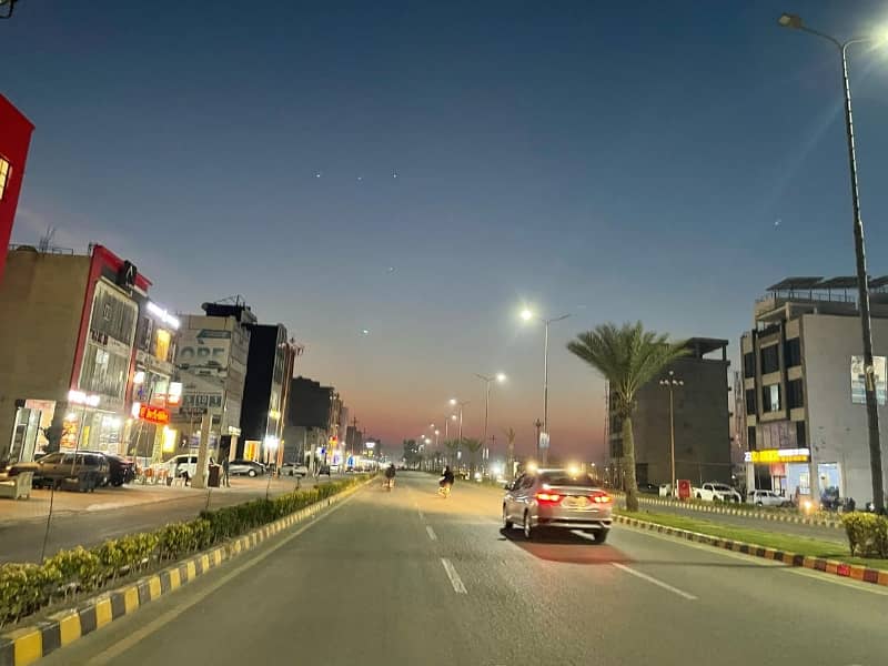 10 Marla Excellent Location Plot For Sale in Crystal Block Park View City Lahore 1