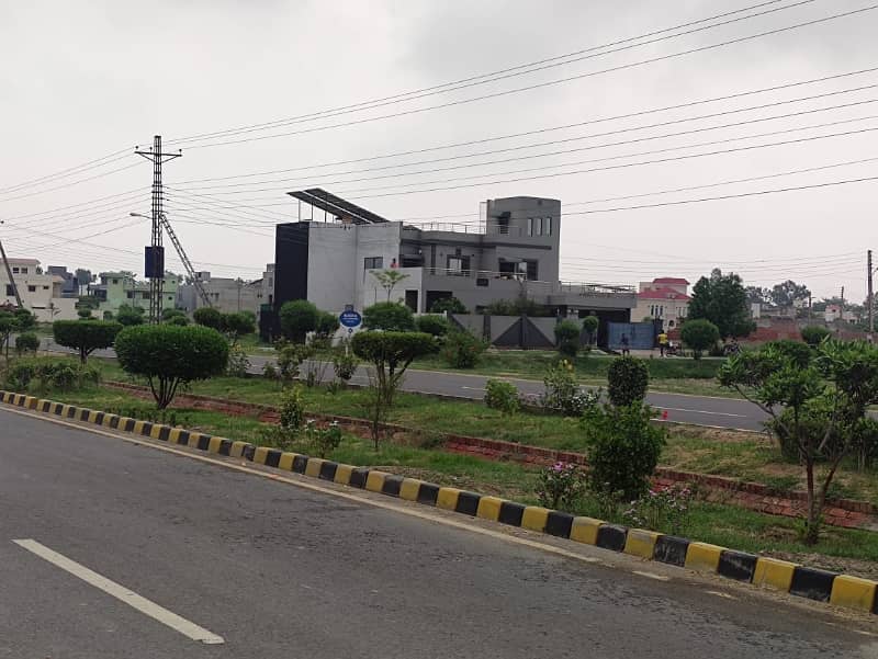 1 Kanal 60 wide road plot in AwT phase 2 block E available For sale 2