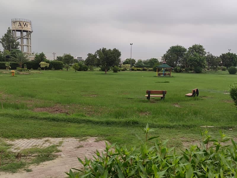 1 Kanal 60 wide road plot in AwT phase 2 block E available For sale 7