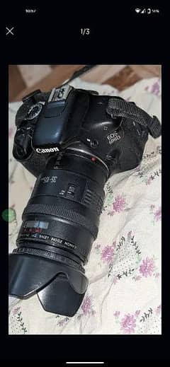 DSLR Canon EOS 600D with 35-105mm lens 9/10