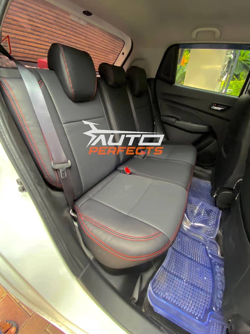 SUZUKI SWIFT, Cultus, Alto, WagonR Car Seat covers & Leather Cover 9