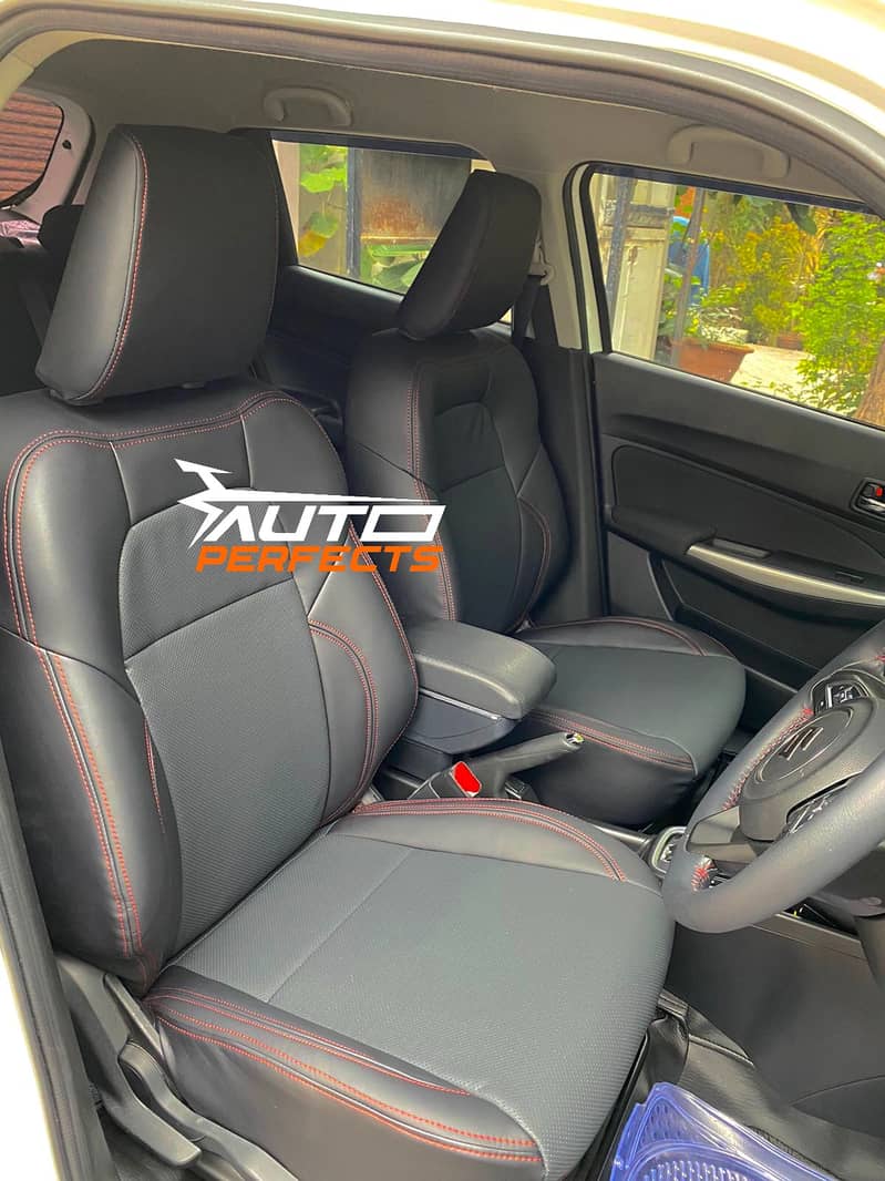 SUZUKI SWIFT, Cultus, Alto, WagonR Car Seat covers & Leather Cover 10