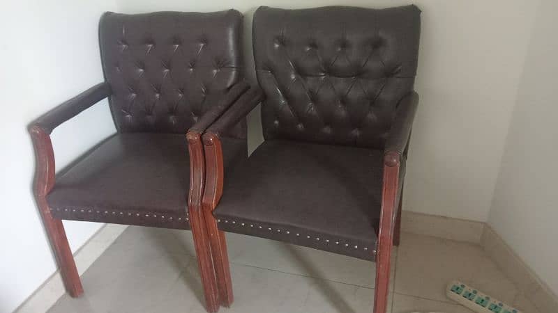 Wood Chair with nice quality foam 0