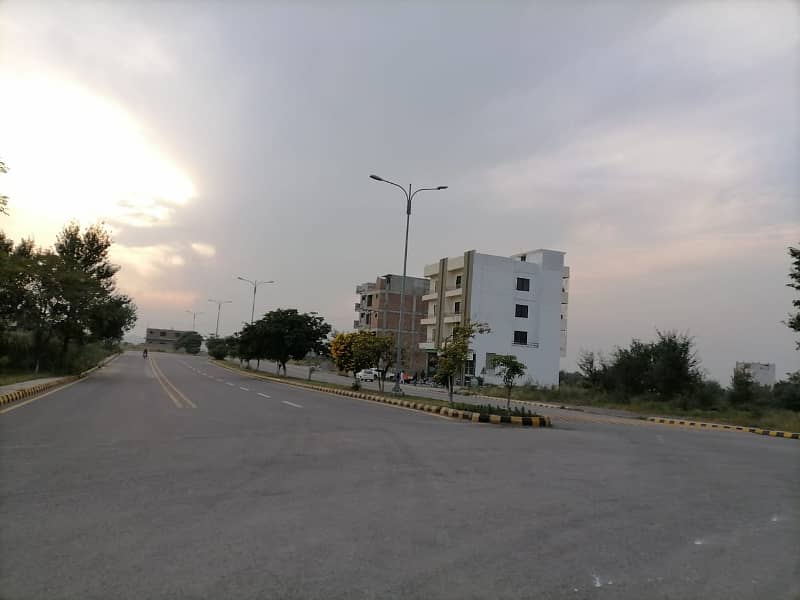 1 Kanal Residential Plot For Sale. In Engineers Co-Operative Housing Society. ECHS D-18 Islamabad 9