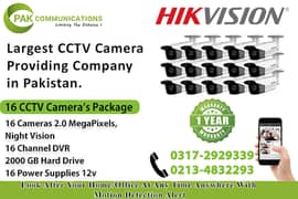 16 CCTV Cameras Package HIKVision (Authorized Dealer) 0