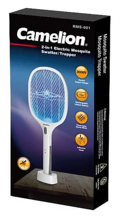 Mosquito killer/swapper and trapper 2 in 1