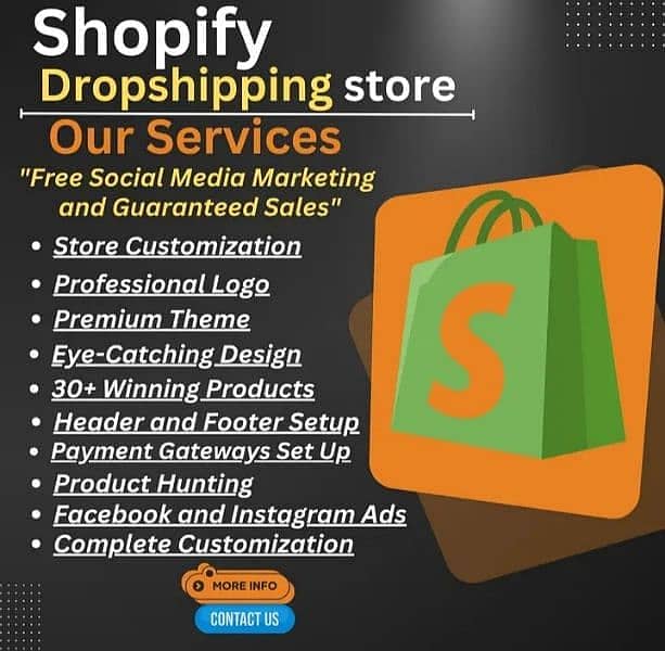 Shopify store creation service in just 1999 Rs . 1