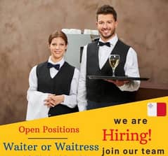 waitors required