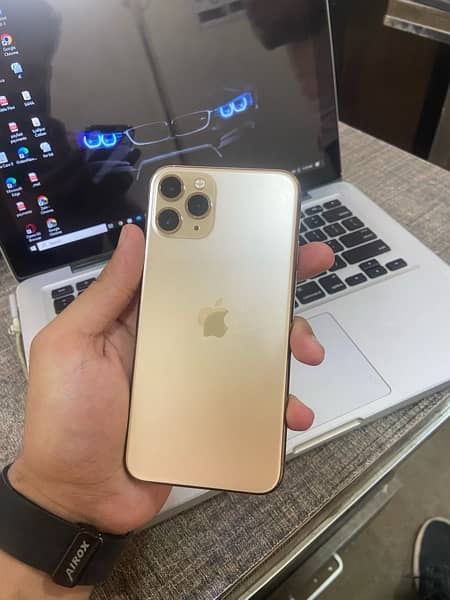 iphone 11 pro single approved golden 2