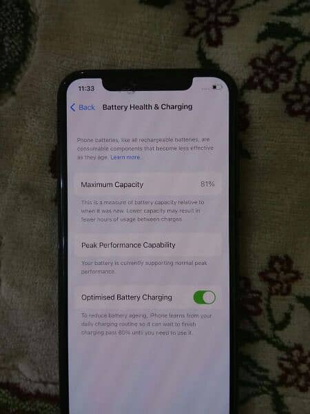 iphone x pta approved 256 gb condition 10/10 5