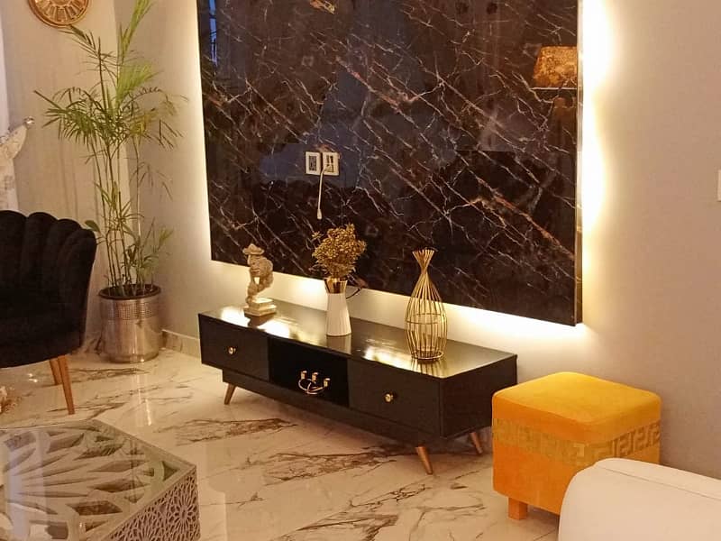 8 Marla Brand New Designer And fully Furnish House For Sale Bahria Orchard Lahore 4