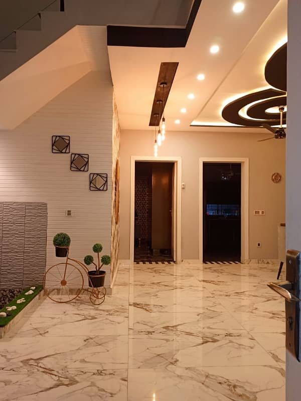 8 Marla Brand New Designer And fully Furnish House For Sale Bahria Orchard Lahore 11