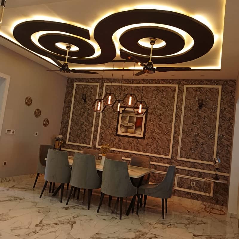 8 Marla Brand New Designer And fully Furnish House For Sale Bahria Orchard Lahore 17