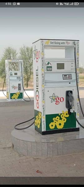 Malik fuel dispenser electrozone and oil tank Canopy makers Multan Pak 1