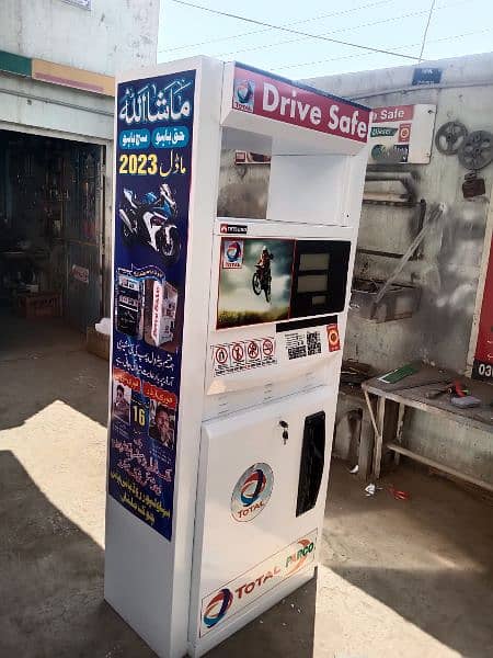 Malik fuel dispenser electrozone and oil tank Canopy makers Multan Pak 5