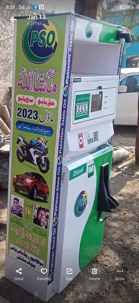 Malik fuel dispenser electrozone and oil tank Canopy makers Multan Pak 5