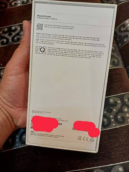 Iphone 15 pro max pta approved ( with box) 1