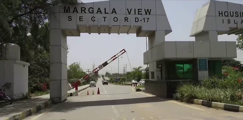 1 Kanal Residential Plot For Sale. In Margalla View Co-operative Housing Society. MVCHS D-17 Islamabad. 13