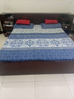 pure Wooden Bed Set