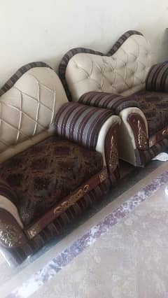 sofa set for sell just like new