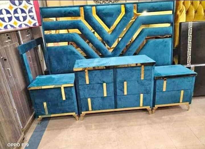 Bed set/Poshish bed/double bed/furniture 17