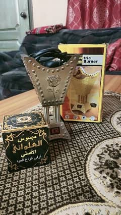 electric incense burner with Oud perfume