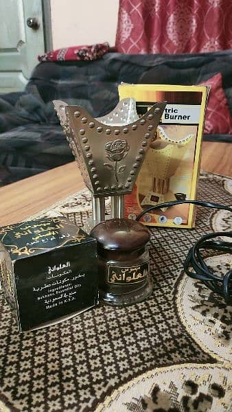 electric incense burner with Oud perfume 1