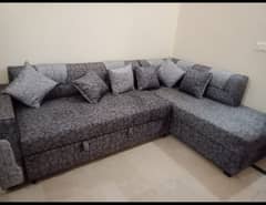 6 seater sofa combed