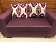 Sofa Set / 7 Seater Sofa / A square wooden table 2
