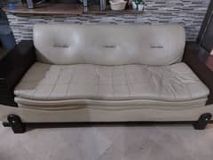 7 seater Sofa set leatheride cloth