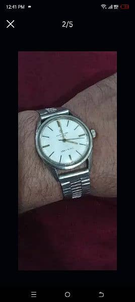 Antique Favre Leuba Swiss Made Vintage Seiko 5 1