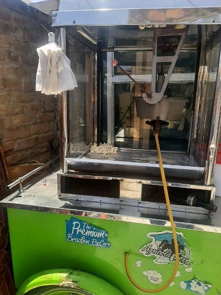 Popcorn machine setup in good condition and same like new 4