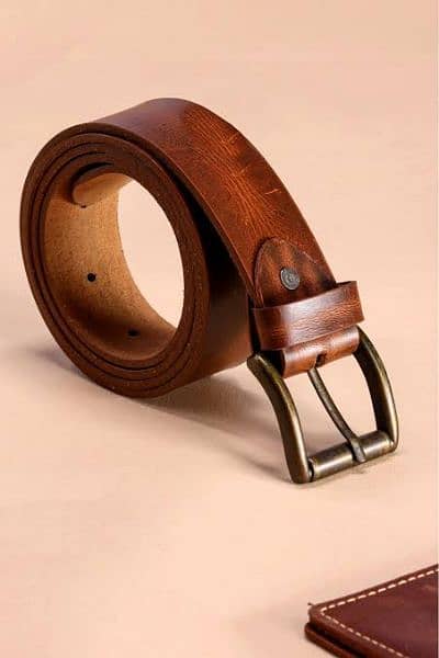 Pure Genuine cow Leather Belt for Mens 1