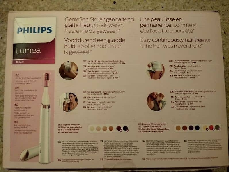 Philips Lumea Advanced IPL Solution||Hair Removal Machine 4