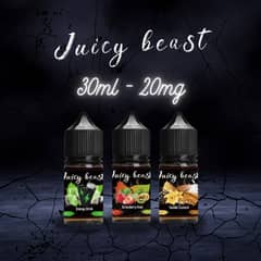 Juicy Beast 30ml, 20mg E-Liquid Vape Flavour 0