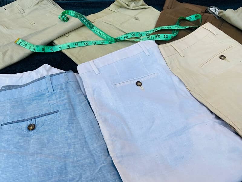 Men’s jeans paper cotton dress pants 8