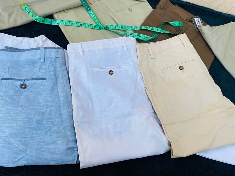 Men’s jeans paper cotton dress pants 11