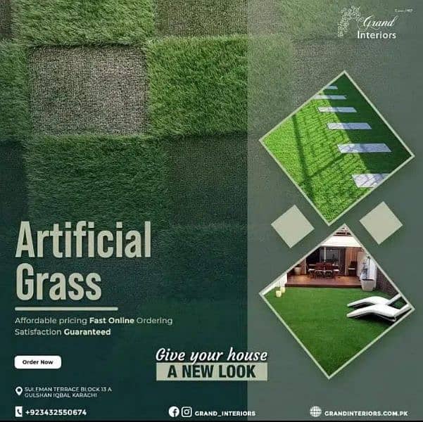 Artificial grass turf vinyl flooring wood pvc laminated Grand interior 0