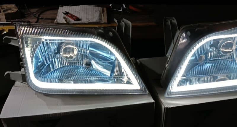 Cultus Headlights [ Modified With Drl ] 4
