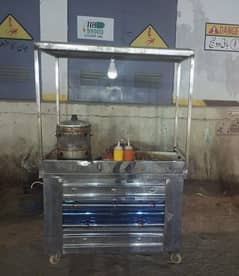 Food stall stainless steel