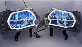 Mehran Headlights [ Modified With Drl ]