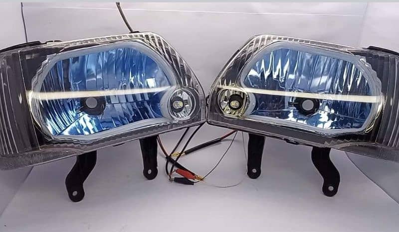 Mehran Headlights [ Modified With Drl ] 1