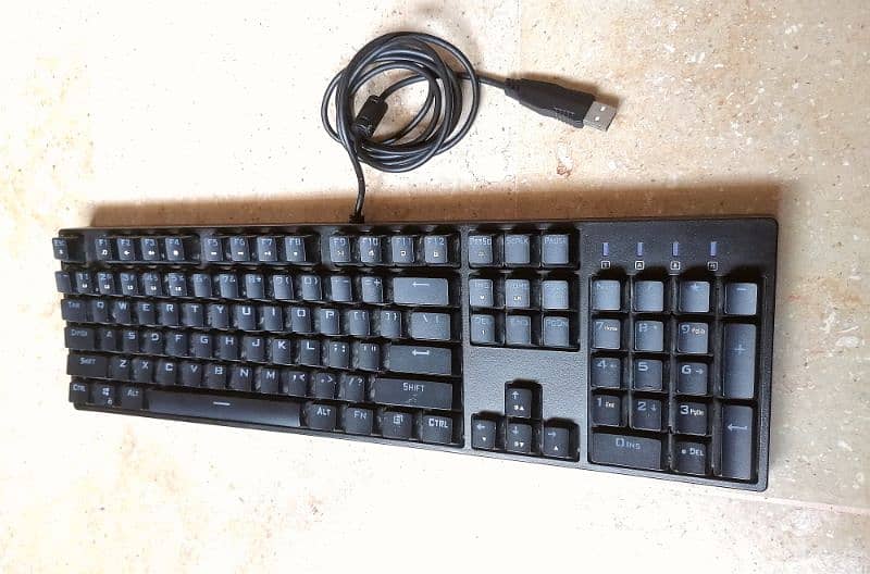 1st Player Gaming Keyboard RGB, DK5.0 Red Switch 1