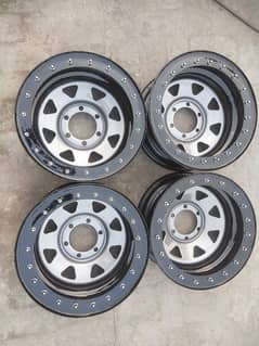 steel deep rims For car And jeep available CoD All of