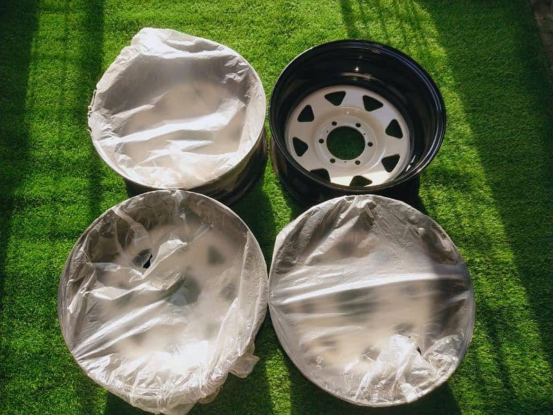 steel deep rims For car And jeep available CoD All of 13