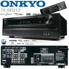 Onkyo TX SR313 amplifier 5.1