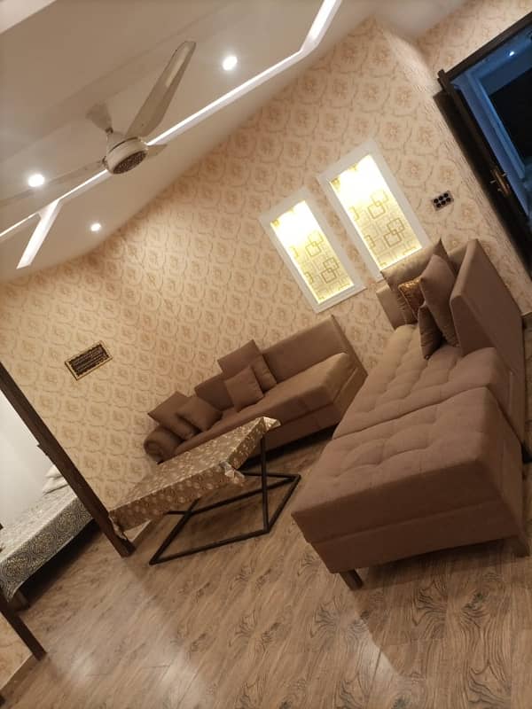 Double Bed Fully furnished apartments available for rent in Citi housing Jhelum 9