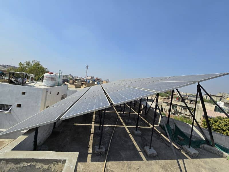 Solar pannels 7.5kw with 5kw maxpower hybrid inverter 1