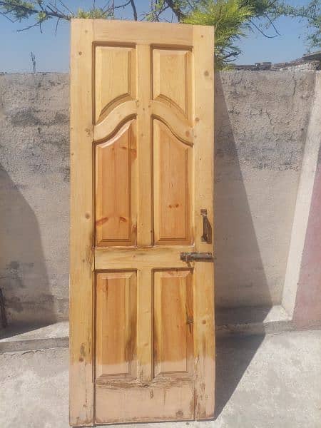 Wooden door for sale in mardan 1